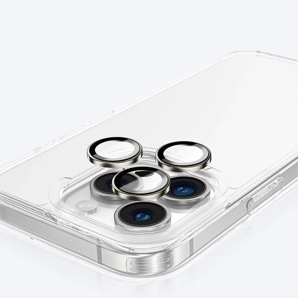 Zaštitna folija za stražnju kameru Anank AR za Apple iPhone 17 Pro Max / 17 Pro, Kaljeno staklo, Siva