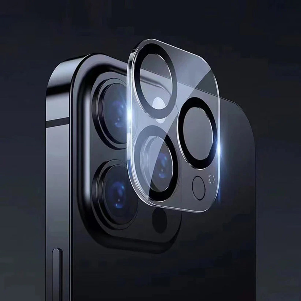 Stražnja zaštitna folija za kameru Anank Guard za Apple iPhone 16 Plus / 16, Kaljeno staklo, Crna