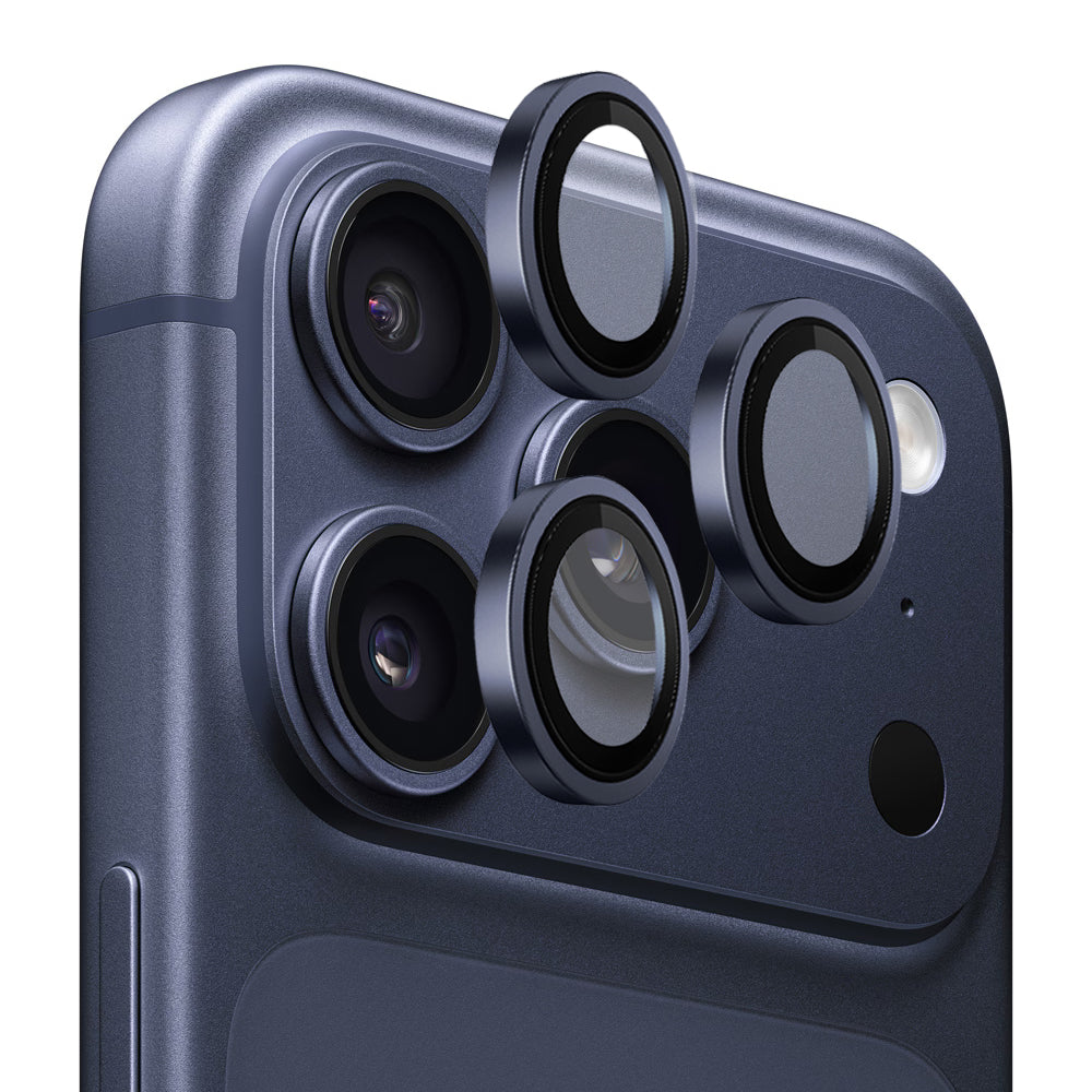 Zaštitna folija za stražnju kameru Blueo 99 Anti-Reflective HD za Apple iPhone 17 Pro Max / 17 Pro, Kaljeno staklo, Tamno plava