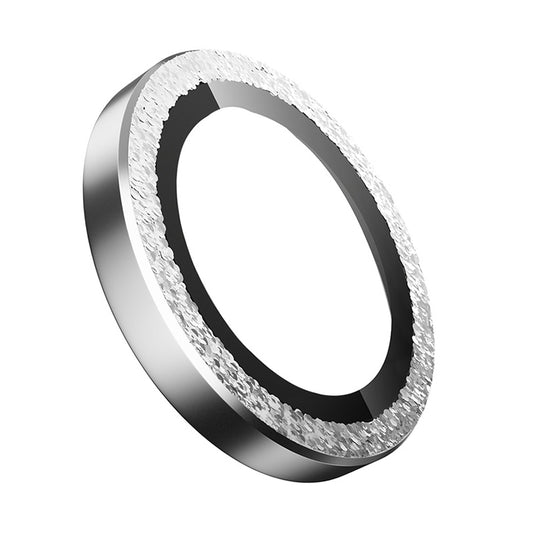Folija za zaštitu stražnje kamere Blueo Glitter Diamond Metal Frame za Apple iPhone 17 Air, Kaljeno staklo, Srebrna