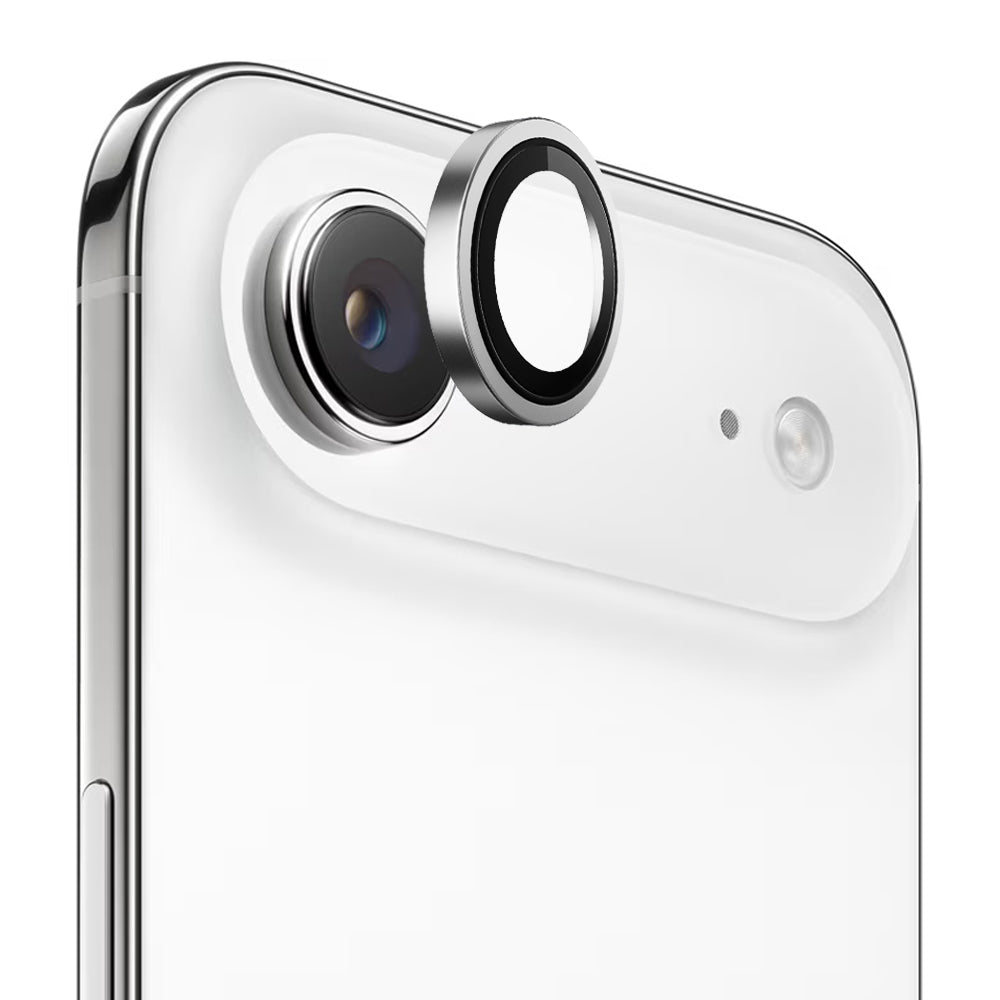 Zaštitna folija za stražnju kameru Blueo Metal Frame za Apple iPhone 17 Air, Kaljeno staklo, Srebrna