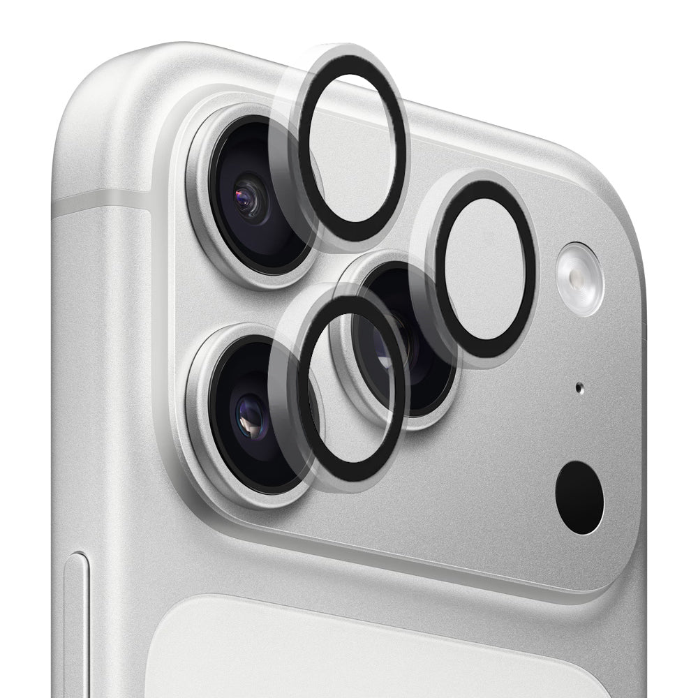 Zaštitna folija za stražnju kameru Blueo Metal Frame za Apple iPhone 17 Pro Max / 17 Pro, Kaljeno staklo, Prozirno