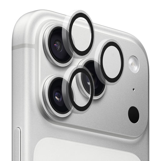 Zaštitna folija za stražnju kameru Blueo Metal Frame za Apple iPhone 17 Pro Max / 17 Pro, Kaljeno staklo, Prozirno