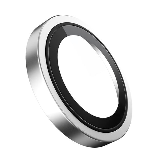 Zaštitna folija za stražnju kameru Blueo Metal Frame za Apple iPhone 17, Kaljeno staklo, Srebrna