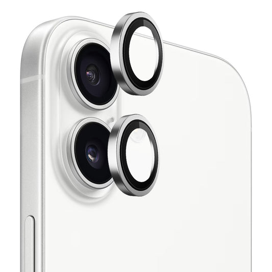 Zaštitna folija za stražnju kameru Blueo Metal Frame za Apple iPhone 17, Kaljeno staklo, Srebrna