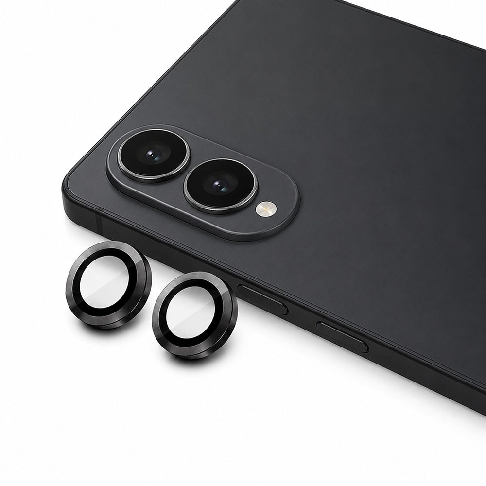 Zaštitna folija za stražnju kameru Blueo za Samsung Galaxy Z Fold8 F971, kaljeno staklo, crna