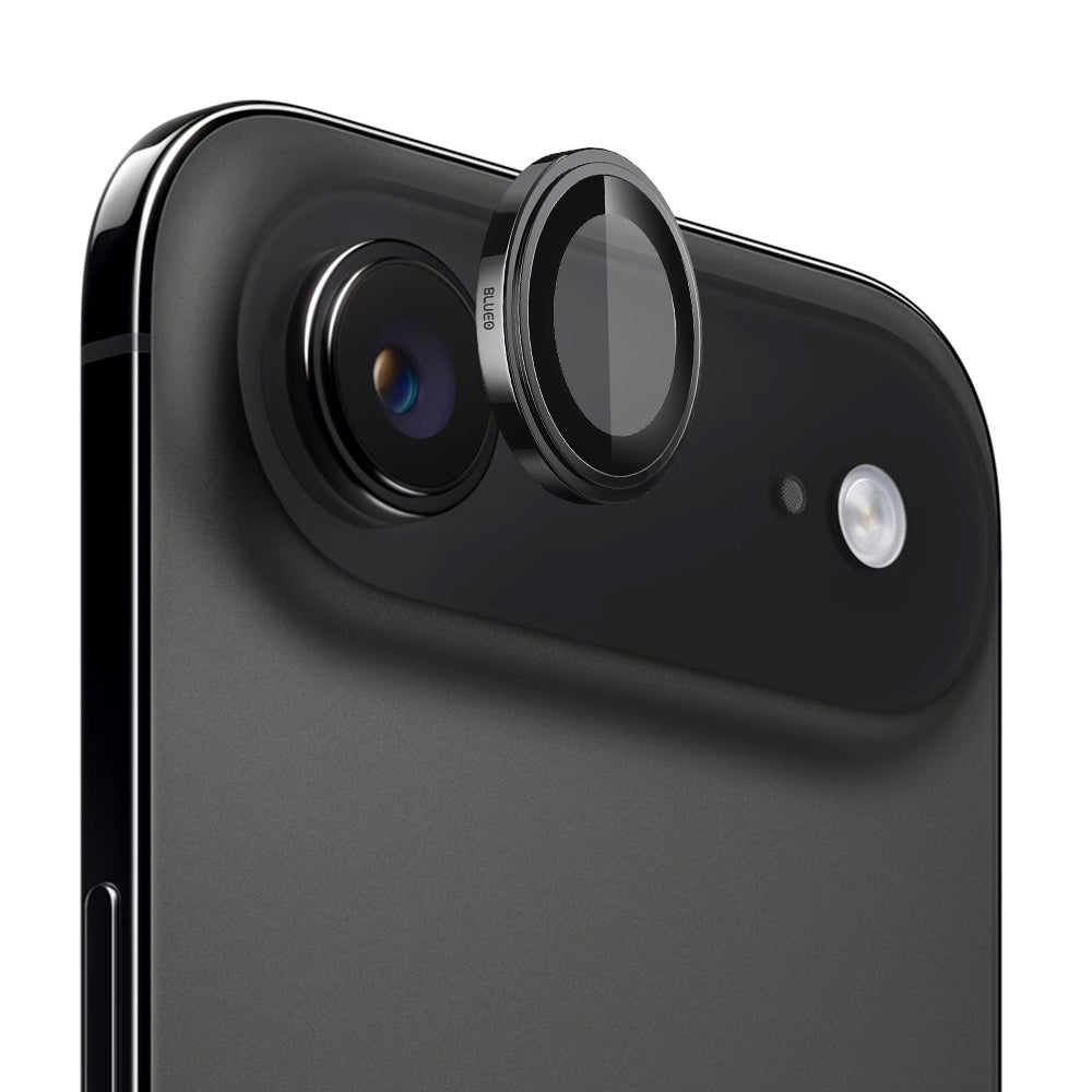 Zaštitna folija za stražnju kameru Blueo Sapphire Crystal za Apple iPhone 17 Air, Kaljeno staklo, Crna