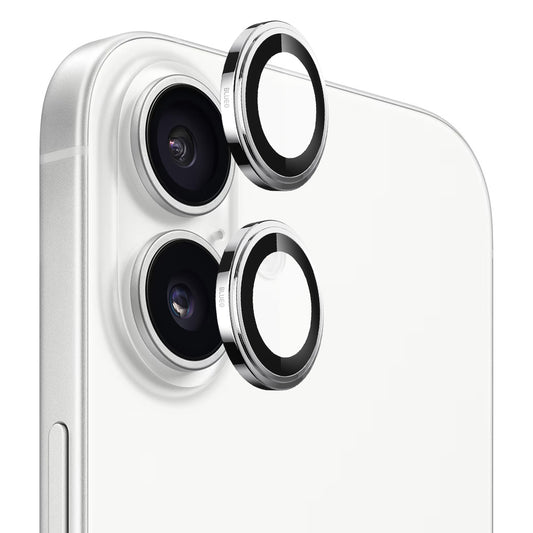 Zaštitna folija za stražnju kameru Blueo Sapphire Crystal za Apple iPhone 17, Kaljeno staklo, Srebrna