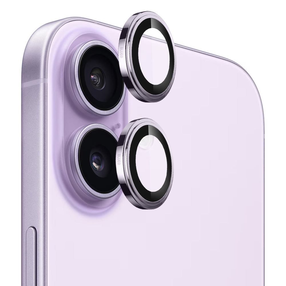 Zaštitna folija za stražnju kameru Blueo Sapphire Crystal za Apple iPhone 17, Kaljeno staklo, Ljubičasta