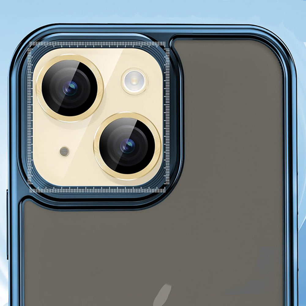 Zaštitna folija za stražnju kameru Lito S+ za Apple iPhone 14, Kaljeno staklo, Žuta