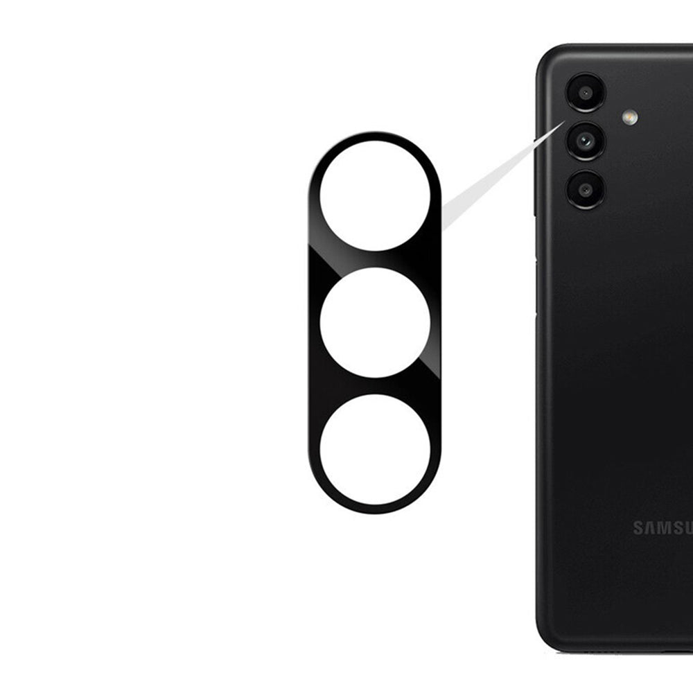 Zaštitna folija za stražnju kameru Lito S+ za Samsung Galaxy S24+ S926, Kaljeno staklo, Crna