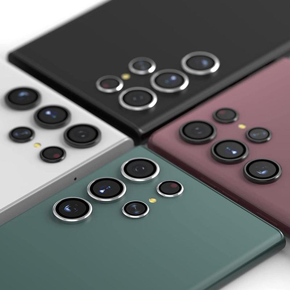 Zaštitna folija za stražnju kameru Lito S+ za Samsung Galaxy S25 Ultra S938, Kaljeno staklo, Srebrna