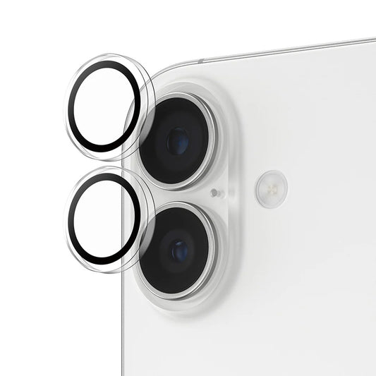 Zaštitna folija za stražnju kameru PanzerGlass Hoops za Apple iPhone 17 / 16 Plus / 16, Kaljeno staklo, Prozirno