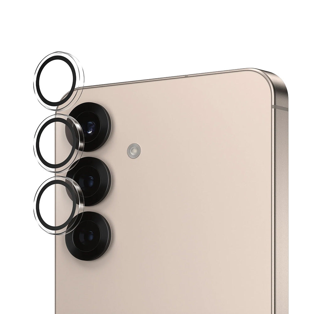 Zaštitna folija za stražnju kameru PanzerGlass Hoops za Samsung Galaxy S25 S931, Kaljeno staklo, Prozirna