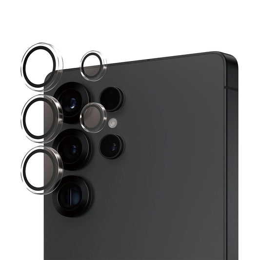 Zaštitna folija za stražnju kameru PanzerGlass Hoops za Samsung Galaxy S25 Ultra S938, Kaljeno staklo, Prozirna