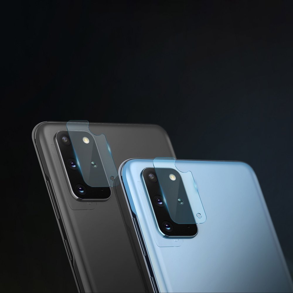 Zaštitna folija za stražnju kameru Ringke IDGL za Samsung Galaxy S20+ 5G G986 / S20+ G985, Kaljeno staklo, Set od 3 komada, Prozirna