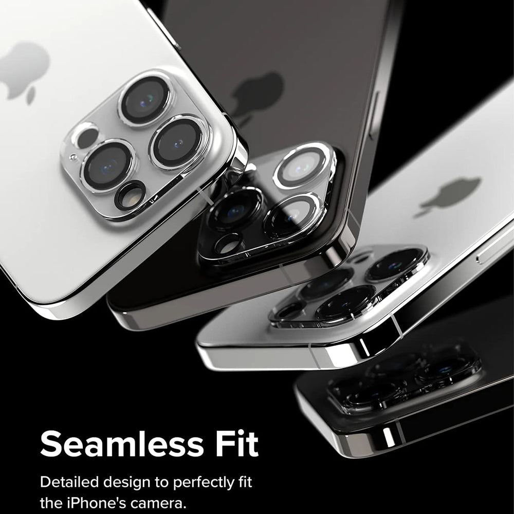Zaštitna folija za stražnju kameru Ringke za Apple iPhone 15 Pro, kaljeno staklo, set od 2 komada, prozirna
