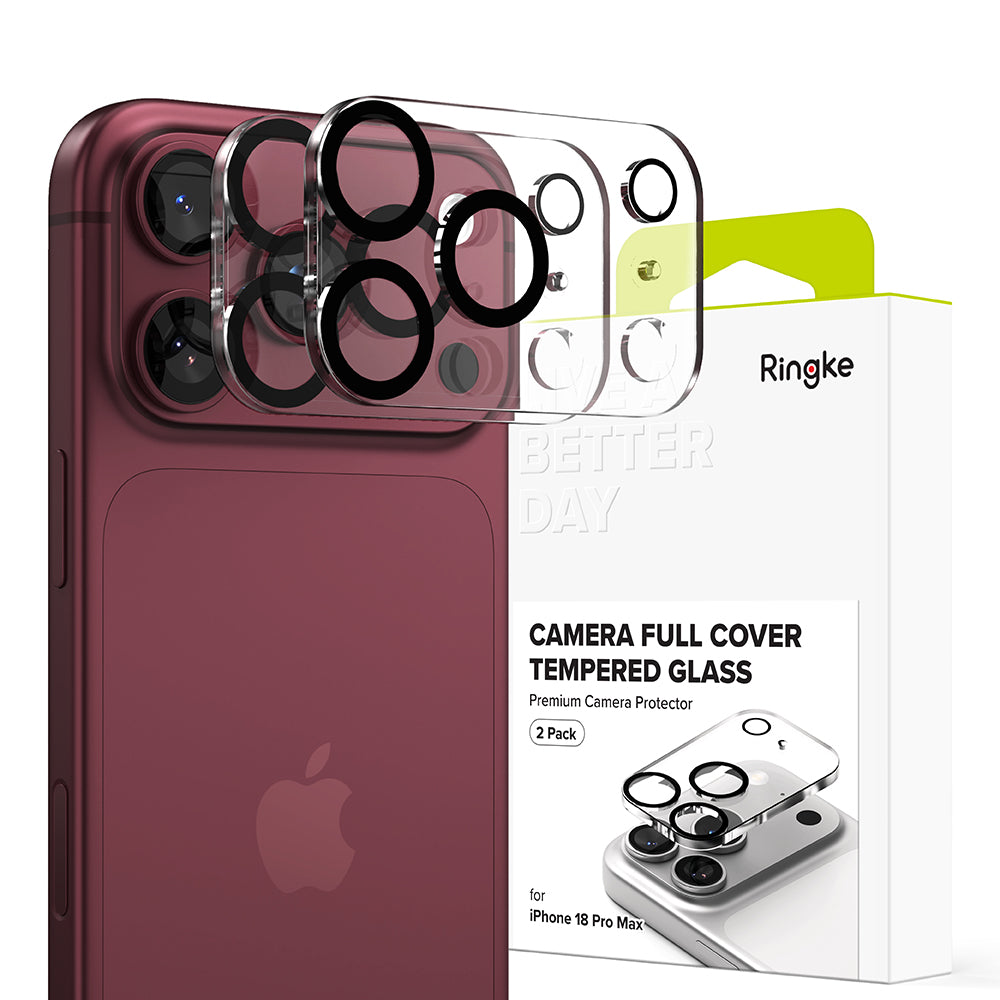 Zaštitna folija za stražnju kameru Ringke za Apple iPhone 18 Pro, kaljeno staklo, set od 2 komada, prozirna