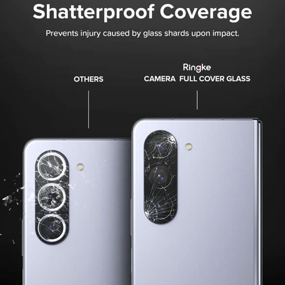 Zaštitna folija za stražnju kameru Ringke za Samsung Galaxy Z Fold5 F946, kaljeno staklo, set od 2 komada, prozirna