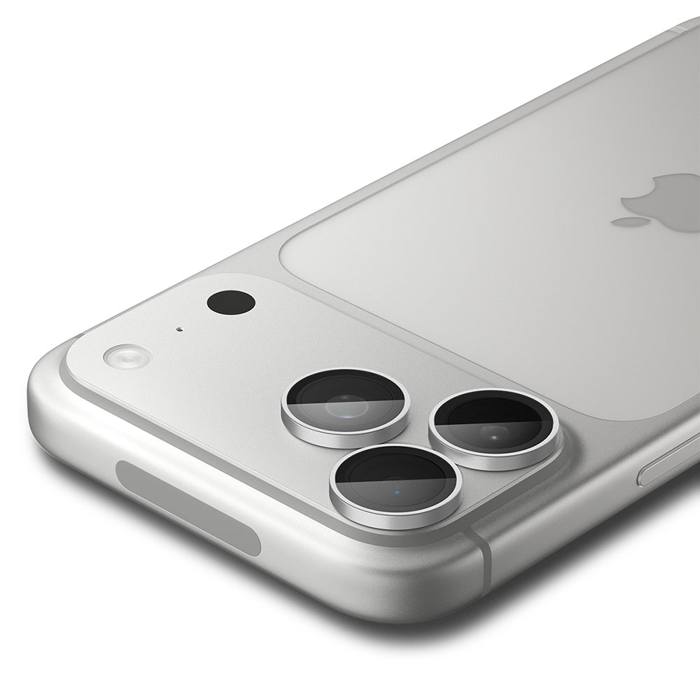 Zaštitna folija za stražnju kameru Spigen GlastR EZ FIT Optik Pro za Apple iPhone 18 Pro / 18 Pro Max, Kaljeno staklo, Set od 2 komada, Srebrna