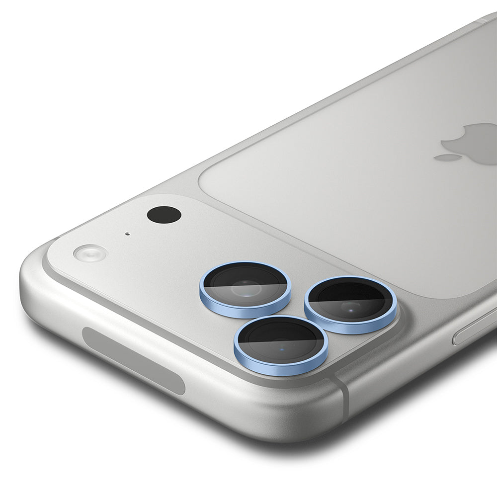 Zaštitna folija za stražnju kameru Spigen GlastR EZ FIT Optik Pro za Apple iPhone 18 Pro / 18 Pro Max, Kaljeno staklo, Set od 2 komada, Plava AGL12045
