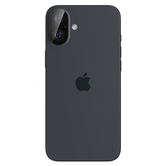 Zaštitna folija za stražnju kameru Spigen GlastR Optik za Apple iPhone 16 Plus / 16, Kaljeno staklo, Set od 2 komada, Crna AGL07922