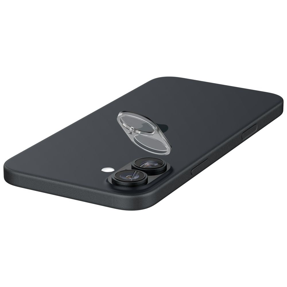 Zaštitna folija za stražnju kameru Spigen GlastR Optik za Apple iPhone 16 Plus / 16, Kaljeno staklo, Set od 2 komada, Prozirna AGL07923