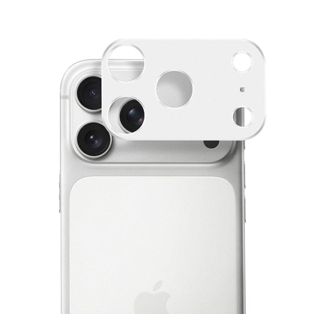 Zaštitna folija za stražnju kameru Techsuit za Apple iPhone 17 Pro, kaljeno staklo, srebrna