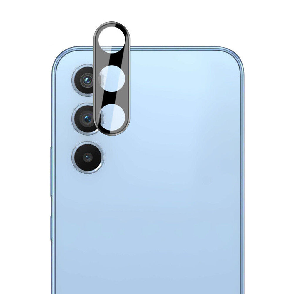 Zaštitna folija za stražnju kameru Techsuit za Samsung Galaxy A34 A346, Kaljeno staklo, Crna