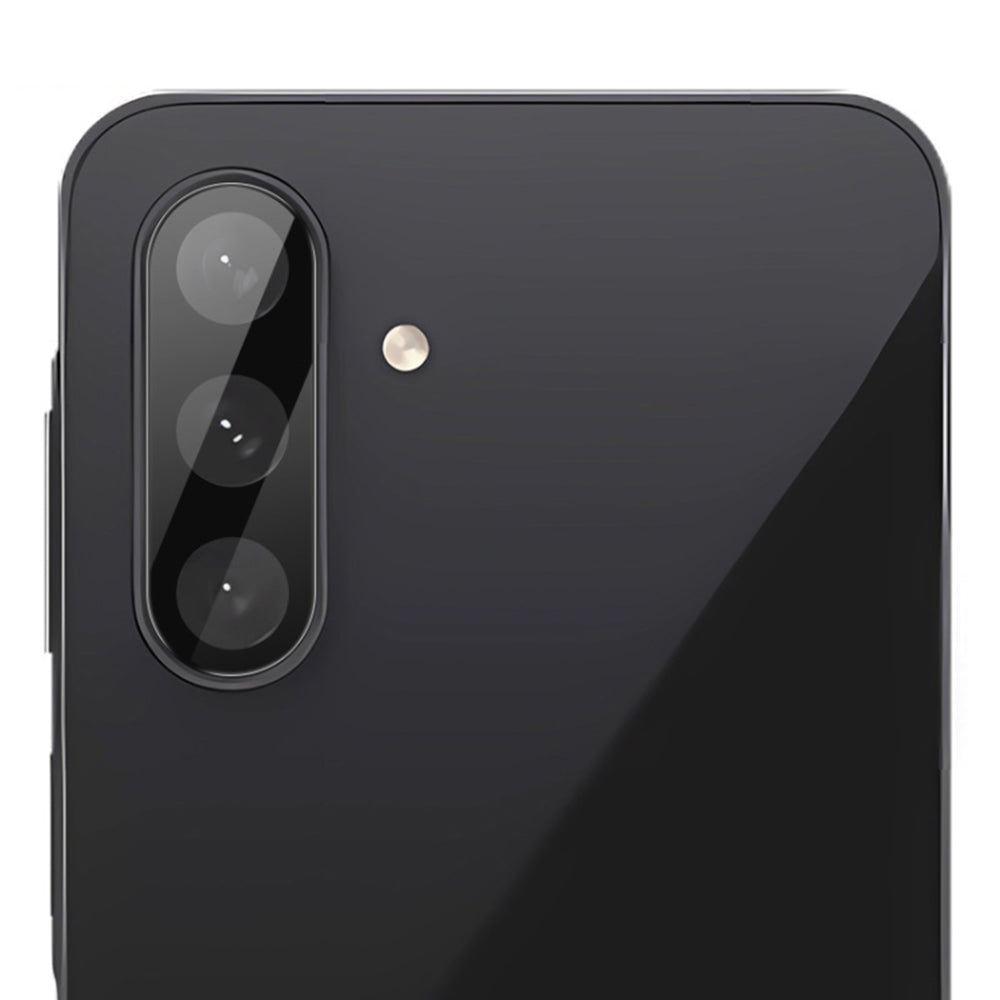 Zaštitna folija za stražnju kameru Techsuit za Samsung Galaxy A57 5G, Kaljeno staklo, Crna