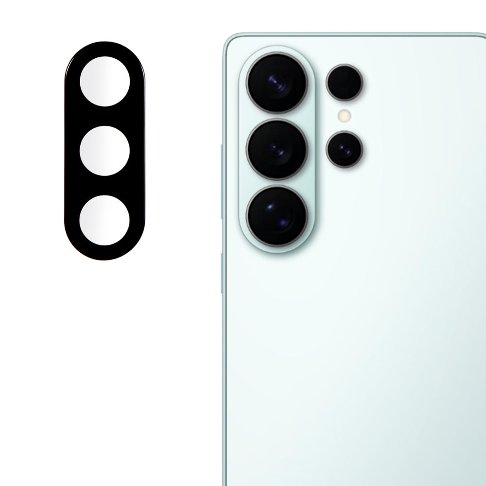 Zaštitna folija za stražnju kameru Techsuit za Samsung Galaxy S26 Ultra S948, Kaljeno staklo, Crna