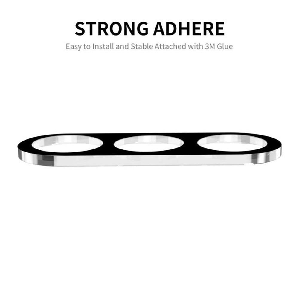 Zaštitna folija za stražnju kameru Techsuit za Samsung Galaxy S26 Ultra S948, Kaljeno staklo, Crna
