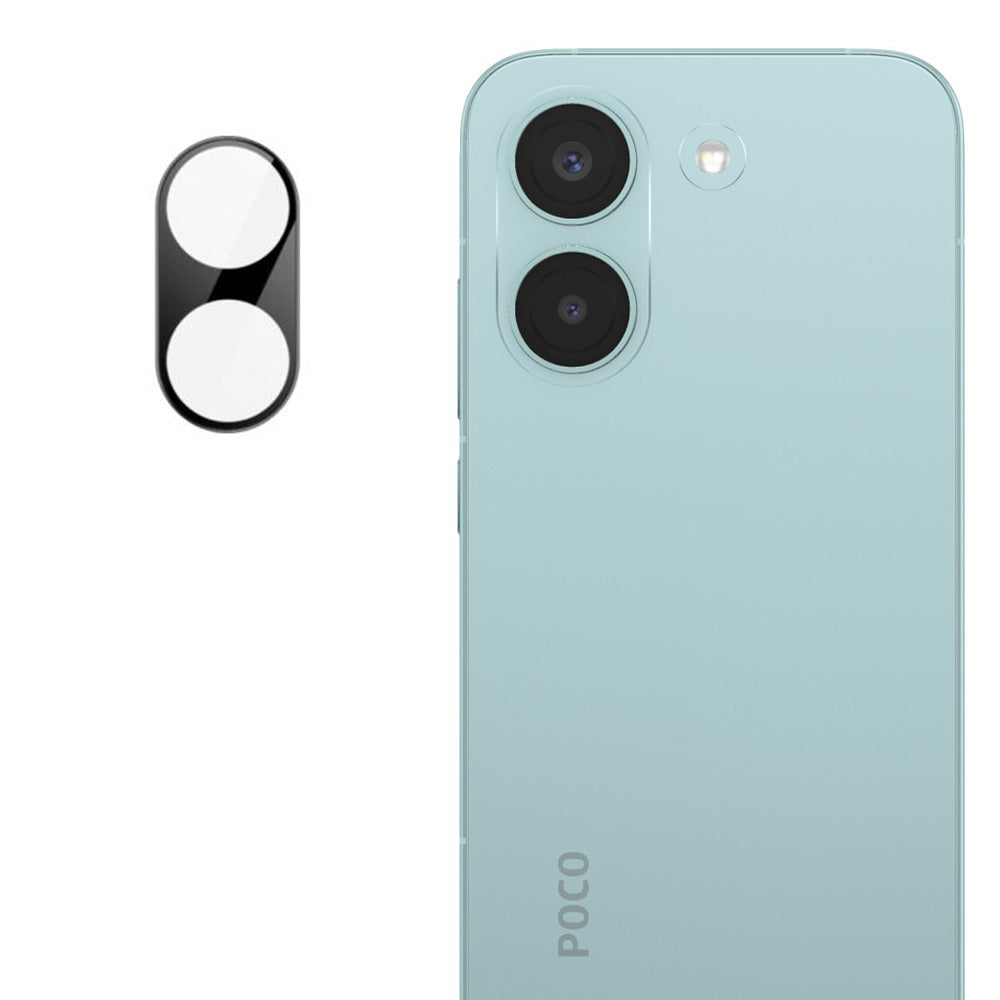 Zaštitna folija za stražnju kameru Techsuit za Xiaomi Poco X8 Pro, Kaljeno staklo, Crna
