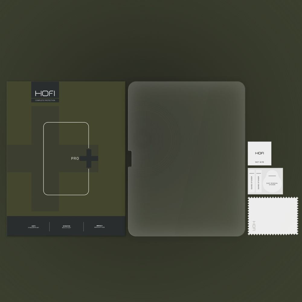 Zaštitna folija za ekran HOFI Glass PRO+ za Apple iPad Air 11 (2024), Kaljeno staklo, Pun ljepilo, 2.5D