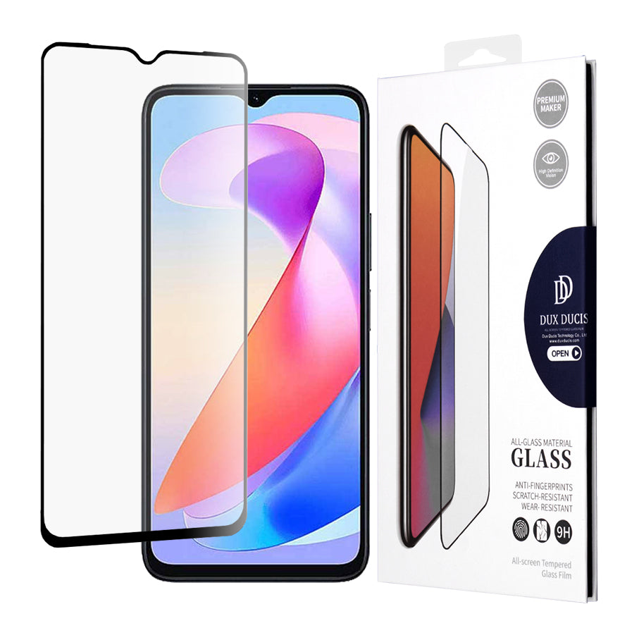 Zaštitna folija za ekran DUX DUCIS za Honor X6a, Kaljeno staklo, Edge Glue, Crna