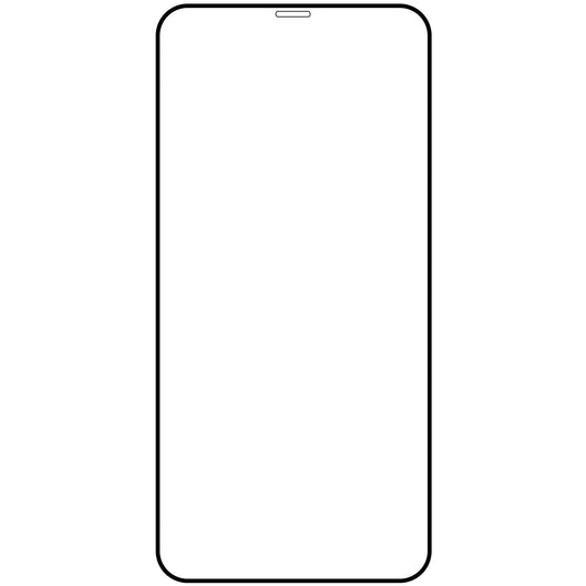 Zaštitna folija za ekran Veason PRO za Apple iPhone 12 Pro Max, Kaljeno staklo, Pun ljepilo, 6D, Crna