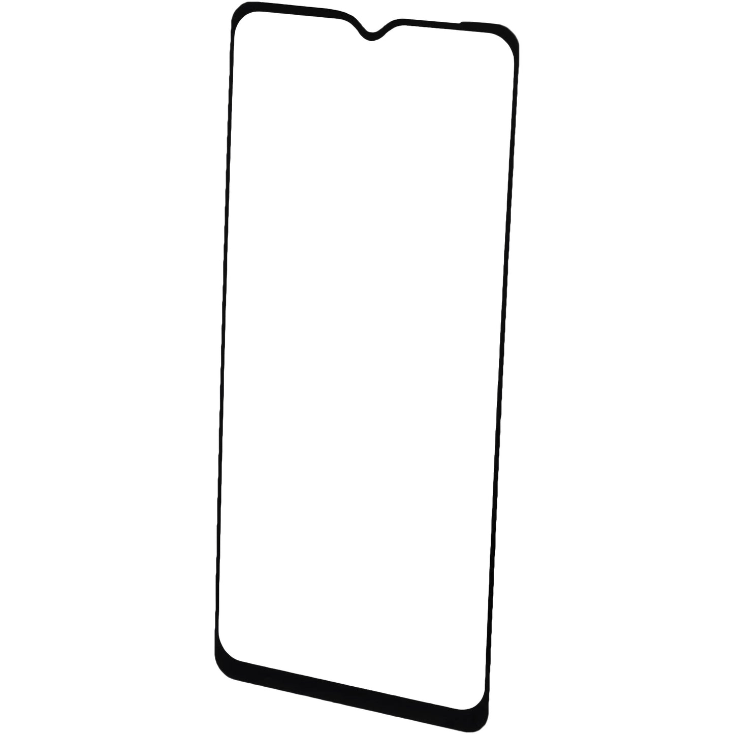 Zaštitna folija za ekran Blue Shield za Xiaomi Redmi A3x / Redmi A3, Kaljeno staklo, Full Glue, Kompatibilno s maskama, Crna