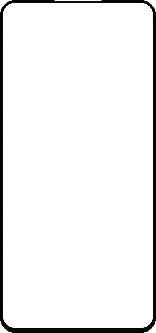 Zaštitna folija za ekran OEM za Samsung Galaxy A54 A546, Kaljeno staklo, Pun ljepilo, 6D, Crna