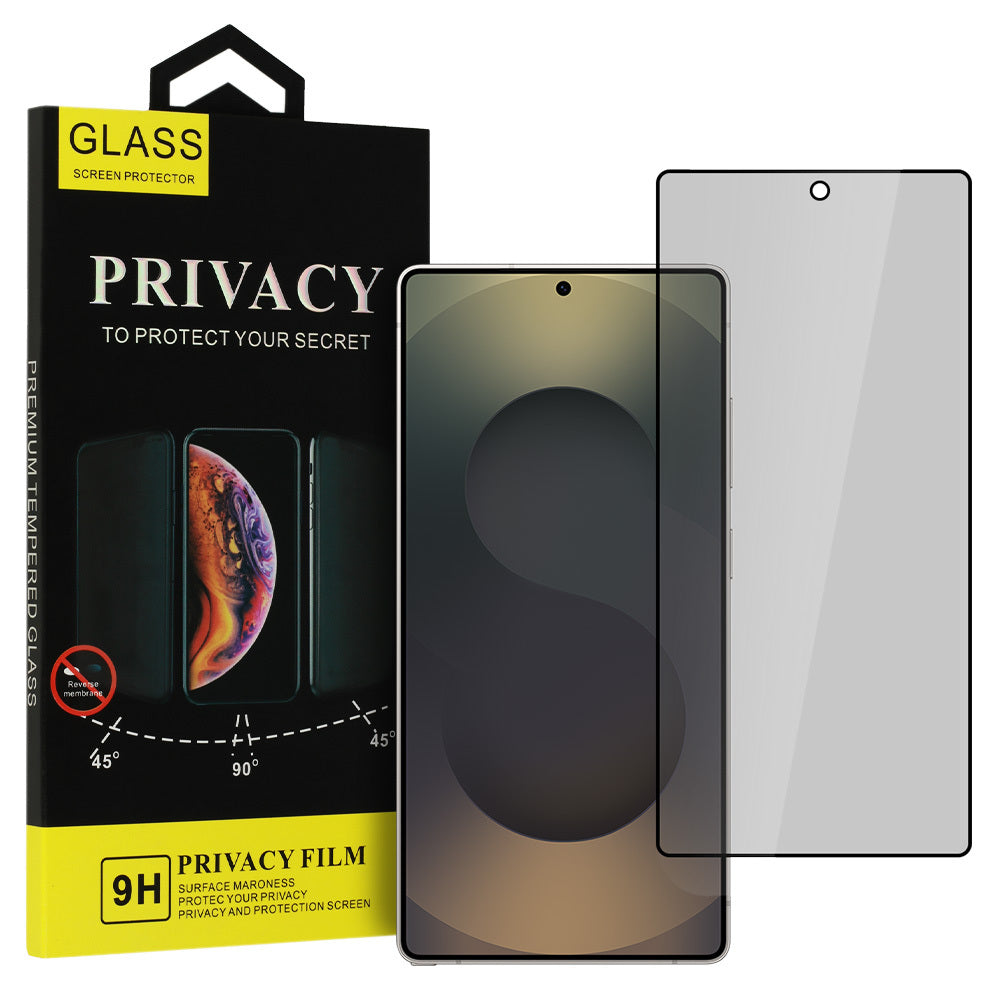 Zaštitna folija za ekran Privacy OEM Shield Screen za Samsung Galaxy S25 Ultra S938, Kaljeno staklo, Full Glue