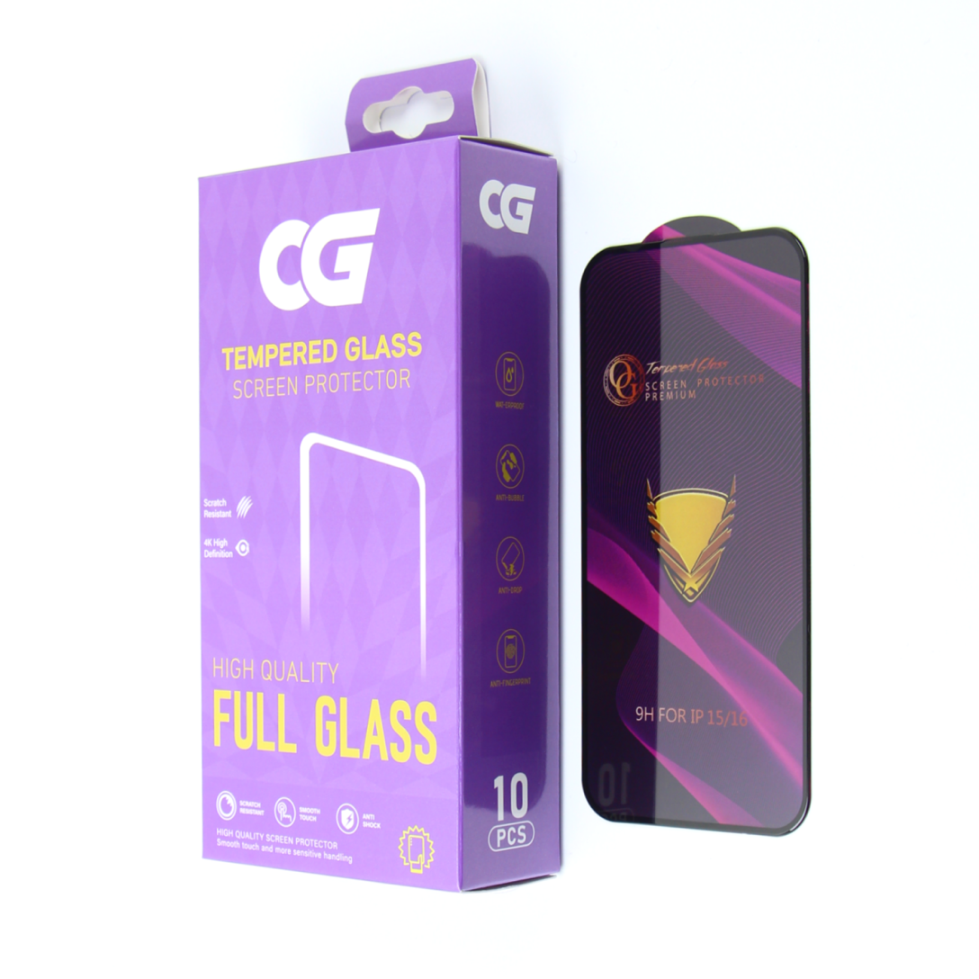 Zaštitna folija za ekran OG Premium za Samsung Galaxy A57 5G, Kaljeno staklo, Puna ljepila, Set od 10 komada