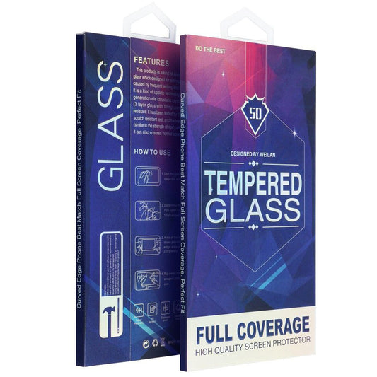 Zaštitna folija za ekran OEM za Honor 200, Kaljeno staklo, Pun ljepilo, 5D, Crna