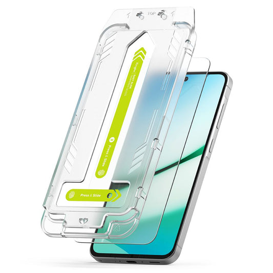 Zaštitna folija za ekran Ringke Easy Slide za Samsung Galaxy A56 A566, Kaljeno staklo, Full Glue, Set od 2 komada