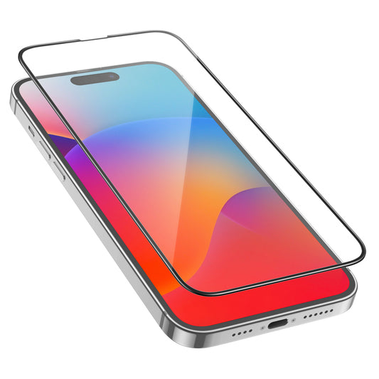 Zaštitna folija za ekran HOCO G16 za Apple iPhone 15 Pro Max, Kaljeno staklo, Full Glue, 5D, Crna