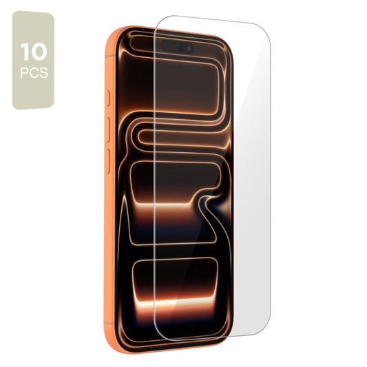 Zaštitna folija za ekran Tech-Protect za Apple iPhone 17 Pro Max / 16 Pro Max, Kaljeno staklo, Full Glue, Set od 10 komada