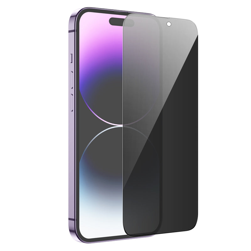 Zaštitna folija za ekran Privacy HOCO G15 za Apple iPhone 14 Pro Max, Kaljeno staklo, Full Glue, 5D