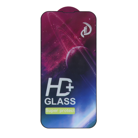 Zaštitna folija za ekran OEM za Apple iPhone 17 Pro Max, Kaljeno staklo, Full Glue, Set 10 komada, 9D, Crna