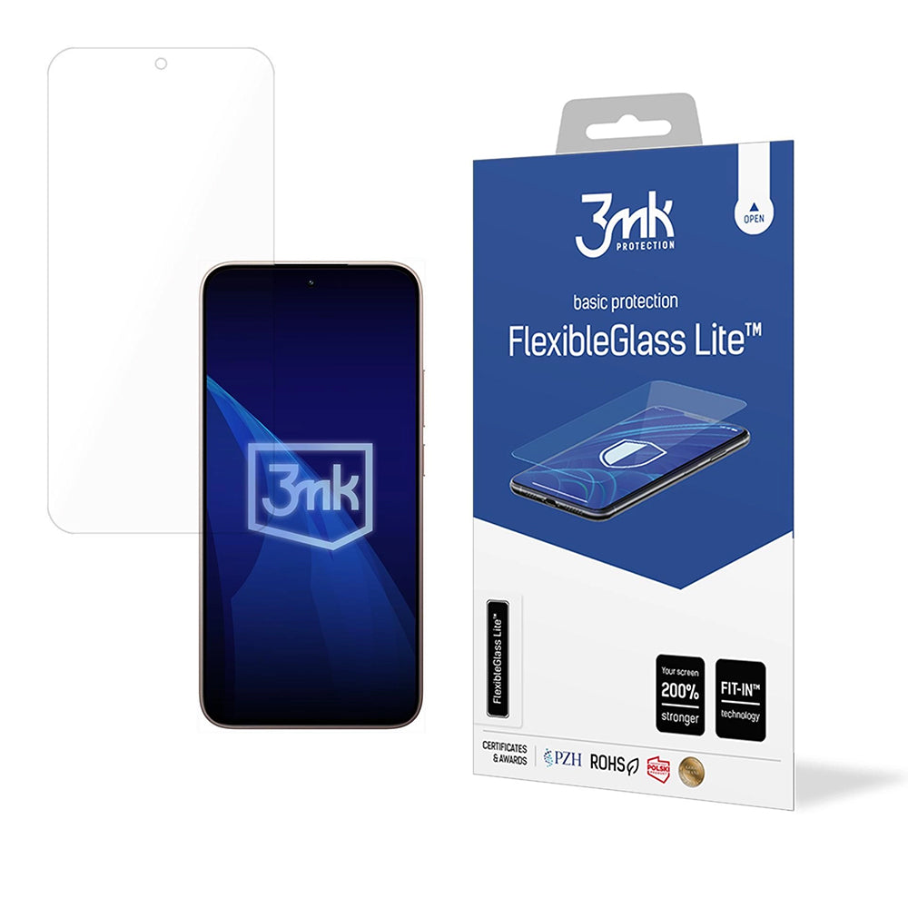 Zaštitna folija za ekran 3MK FlexibleGlass Lite za Xiaomi 15T, Fleksibilno staklo, Full Glue