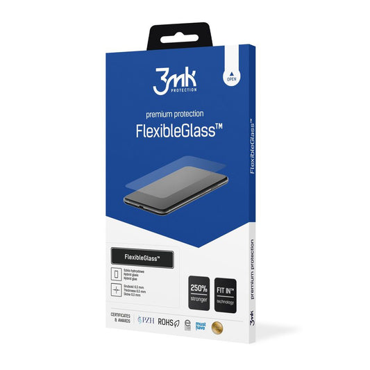 Zaštitna folija za ekran 3MK FlexibleGlass za Nothing Phone (4b), Fleksibilno staklo, Puno ljepilo