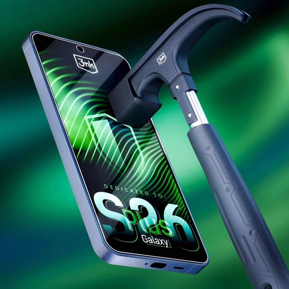 Zaštitna folija za ekran 3MK FlexibleGlass za Samsung Galaxy S26 Plus S947, Fleksibilno staklo, Full Glue, Prozirna