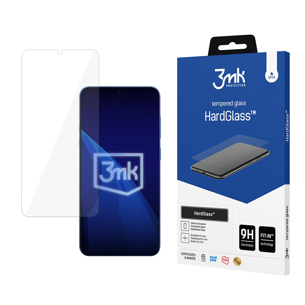 Zaštitna folija za ekran 3MK HardGlass za Samsung Galaxy S26 Plus S947, Kaljeno staklo, Full Glue